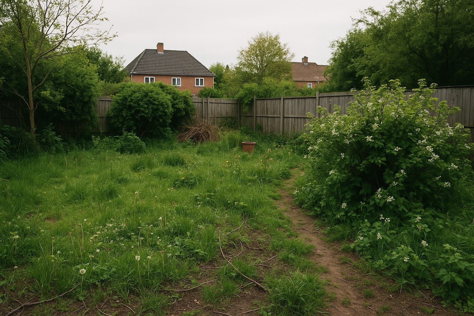 Gartenpflege - Projektbeginn